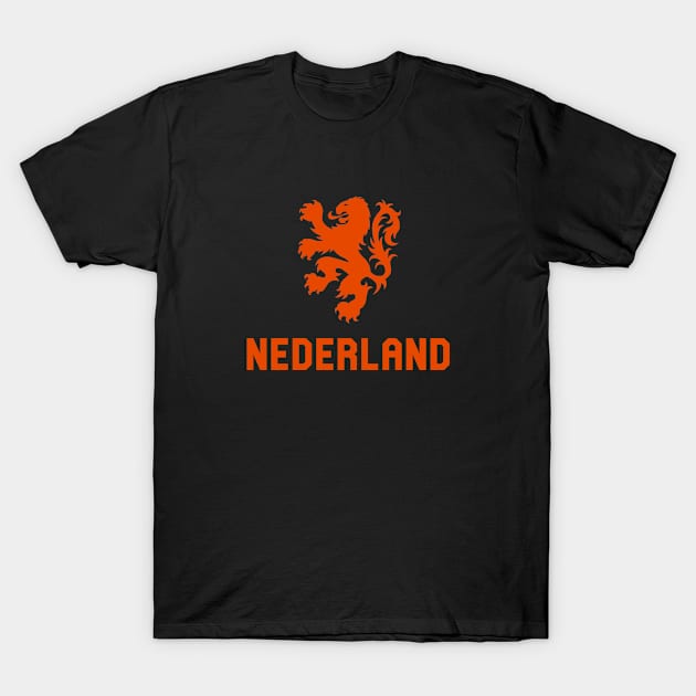 Nederland Oranje 2 T-Shirt by VRedBaller